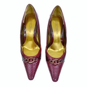 Circa Joan & David Sartada Burgundy Pump Heels 8.5